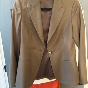 Theory Chocolate Brown Blazer